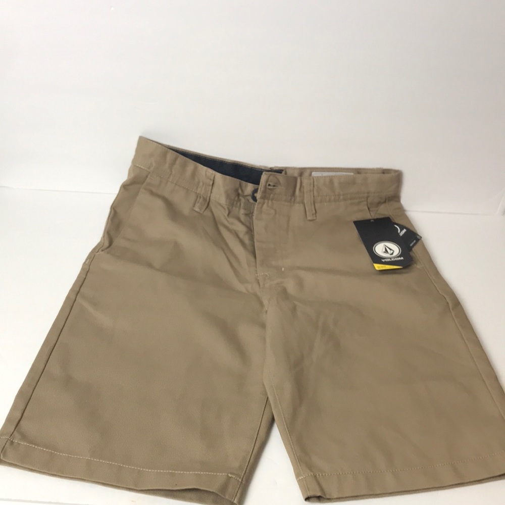 VOLCOM BIG YOUTH SZ 29(18) FRICKIN CHINO SHORT NEW